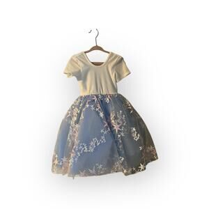 Brand new Pleiades Velvet And Tulle Embroidered Dress